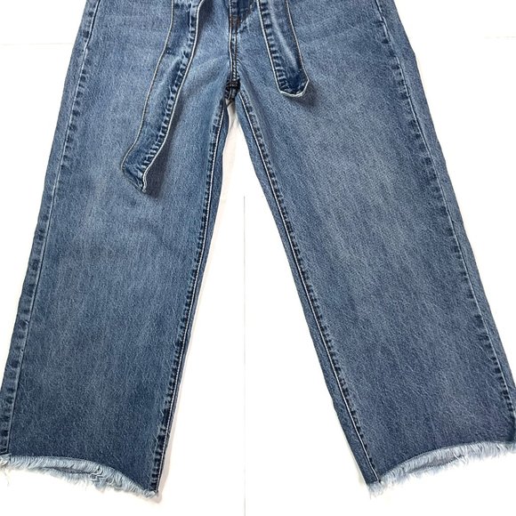 Anthropologie Current Air McKinnon Wide Leg Jeans Sz S  (2) - Picture 6 of 13